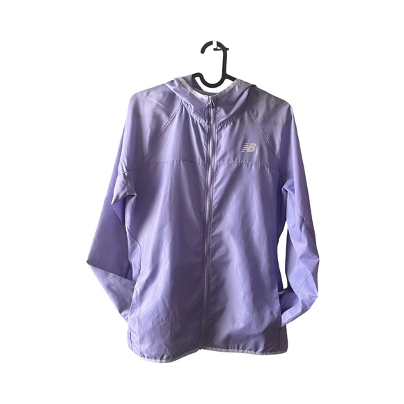 New Balance Running Waterproof Windbreaker - Lavender - Picture 1 of 8